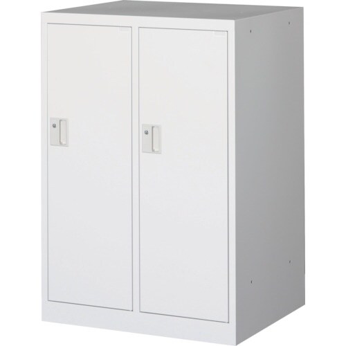 TRUSCO ミニロッカー 2連用 ホワイト