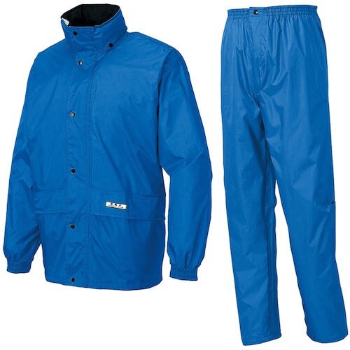 アイトス レインスーツ(Bー1レインスーツ)ブルー