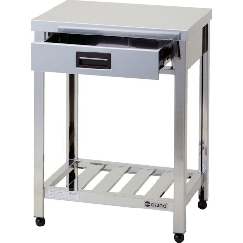 アズマ 片面引出し付作業台スノコ板付 600×45