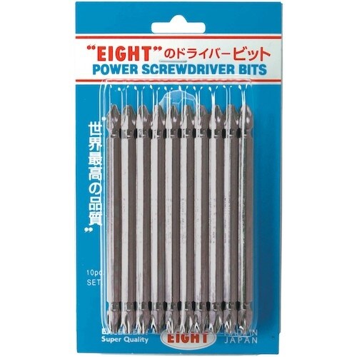 EIGHT プラスビット 両口 対辺6.35mm