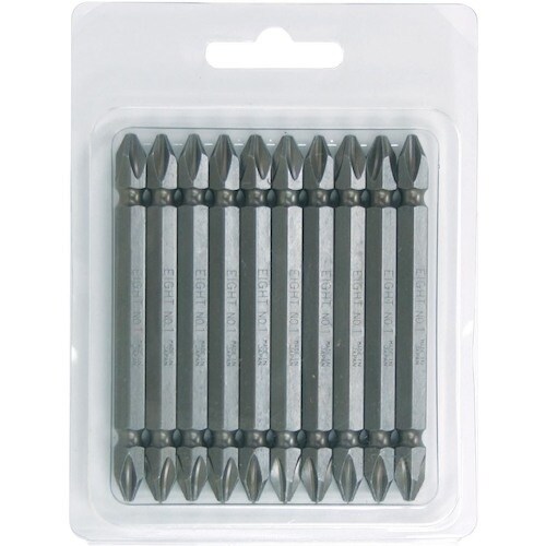 EIGHT プラスビット 両口 対辺6.35mm