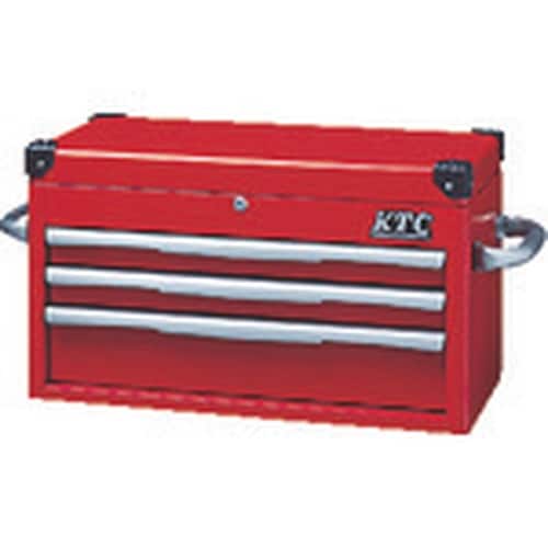 KTC トップチェスト(3段3引出し)レッド