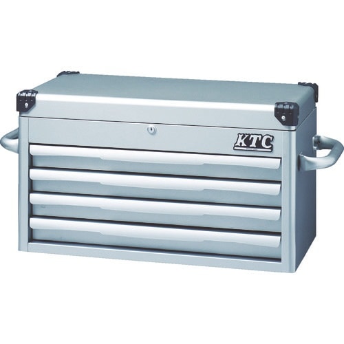 KTC トップチェスト(4段4引出し)シルバー