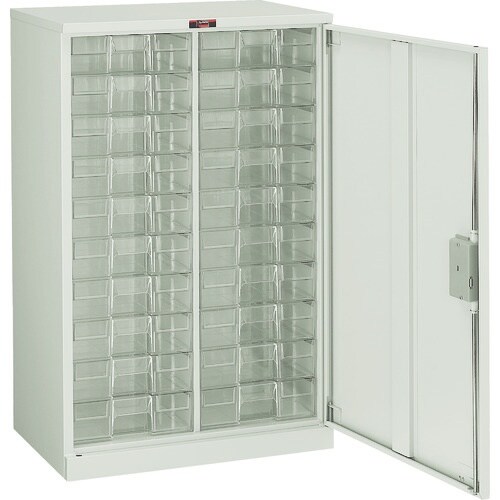 TRUSCO カタログケース 片開 深型2列10段