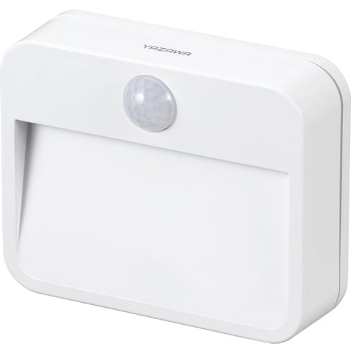 YAZAWA 乾電池式人感明暗ナイトライト2灯