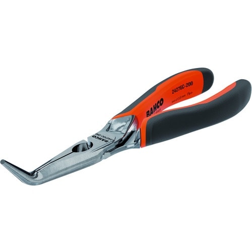 BAHCO 先曲がりラジオペンチメッキ