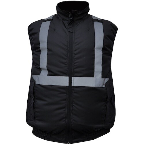 ミズケイ エアーファンダフルベスト ブラック 4L