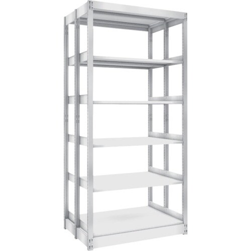 TRUSCO 複柱書架 複式 A4横 W900XD