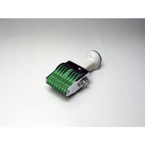 SANBY テクノタッチ回転印 欧文4号8連明朝体