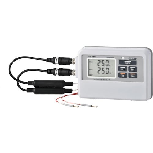 佐藤 2ch温度ロガー(Ptセンサタイプ)SK−L