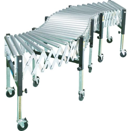 タイヨー 伸縮式ローラコンベヤ 1スパン シングル