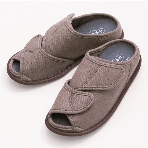 あゆみ オープンフィット ブラウン L(23.5ー