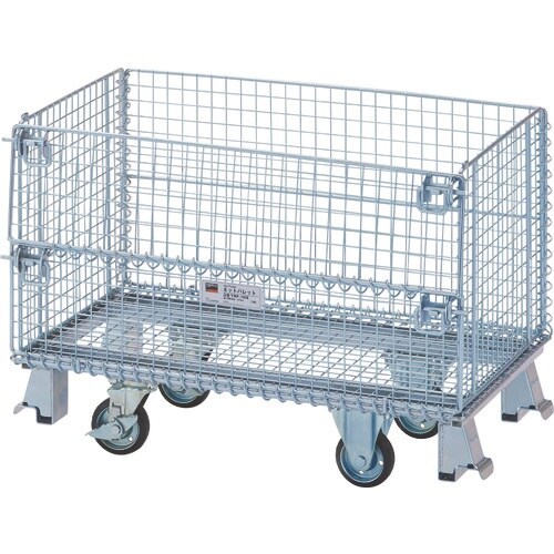 TRUSCO ネットパレット車輪付 800X500