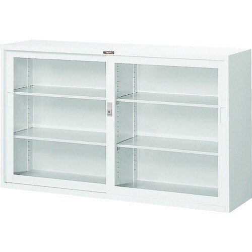 TRUSCO スタンダード書庫(D400) ガラス