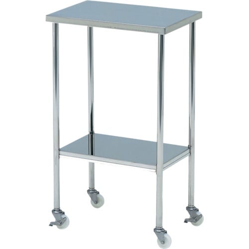 テックサス ステンレスミニテーブルワゴン 450X