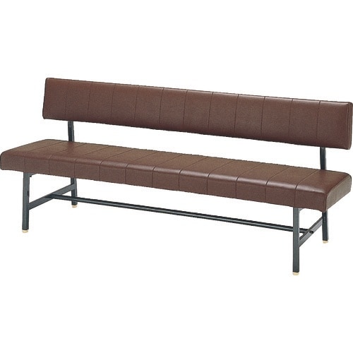 MIZUNO ロビーチェア 背付き ブラウン ブラ