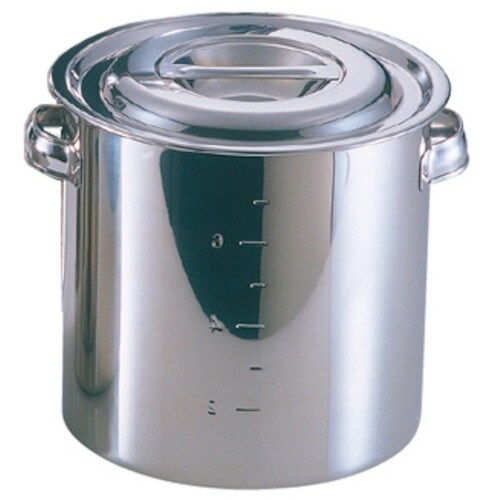 EBM 18−8 キッチンポット/寸胴鍋(目盛付)