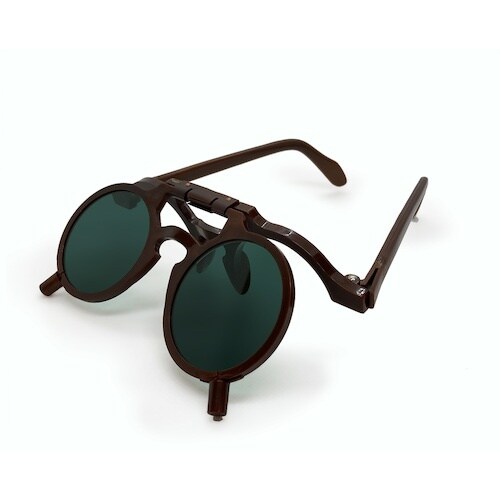 リケン 遮光めがね 複式上下自在型