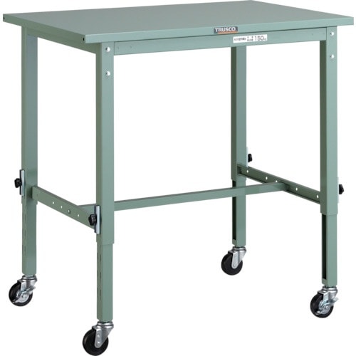 TRUSCO 軽荷重作業台高さ調節式(80kg)A
