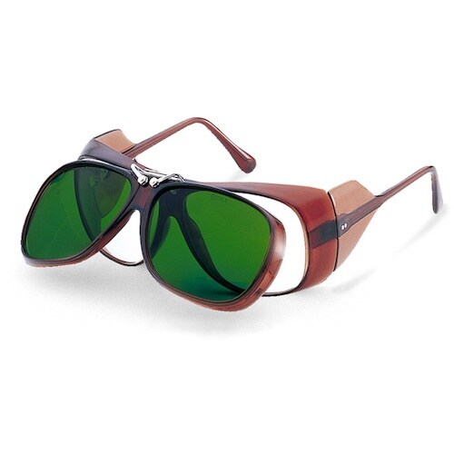 リケン 遮光めがね 複式上下自在型