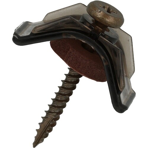 YAHATA ポリカ連結波板スクリュ木下地(1本あ