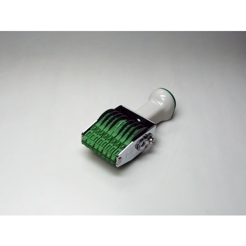 SANBY テクノタッチ回転印 欧文4号8連 ゴシ