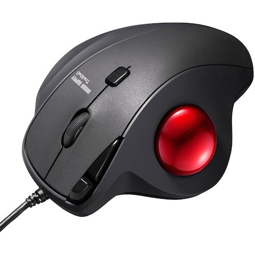 SANWA 有線トラックボール(静音・5ボタン・親