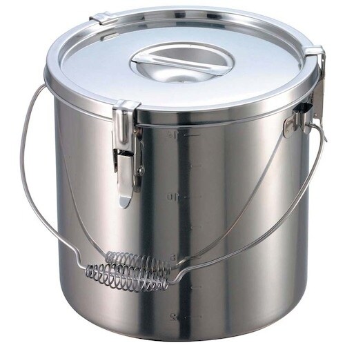 EBM 18−8 パッキン寸胴鍋(目盛付)16cm