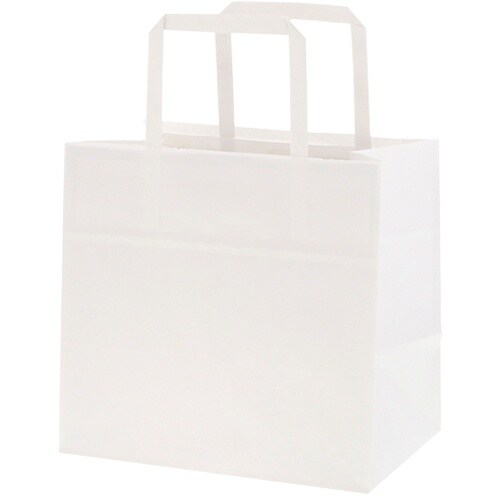 スワン 手提げ紙袋 Nフラットチャームバッグ 平手