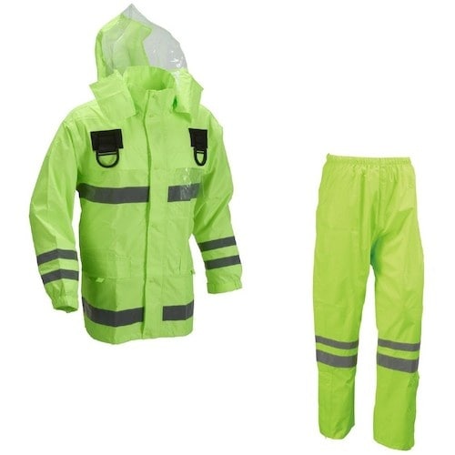 船橋 安全レインフルハーネス仕様 フラッシュ Sサ