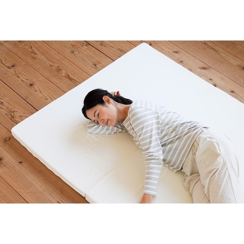 萩原 3つ折り5cmマットレス セミダブル 120