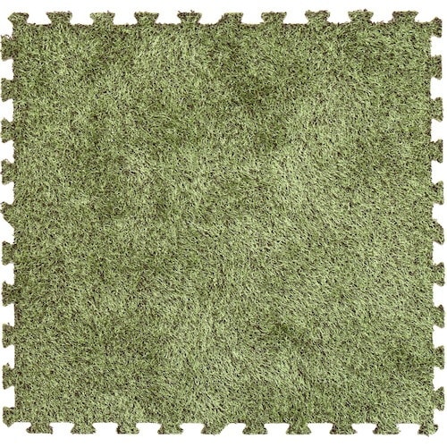 萩原 やわらか 芝生風ジョイントマット シヴァ 9