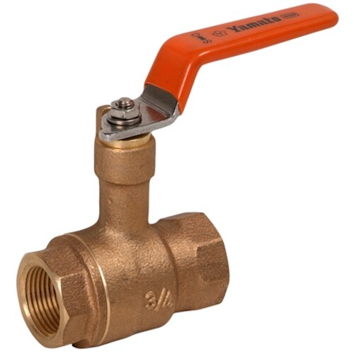 大和バルブ ロングネックボールバルブ 25A(40