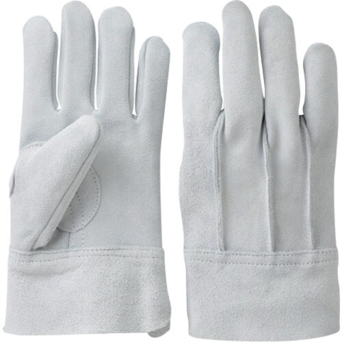 柏田 牛床革背縫い作業手袋 F