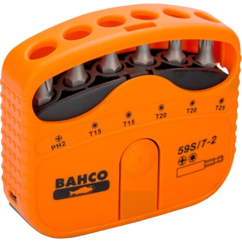 BAHCO プラス&トルクスビットセット