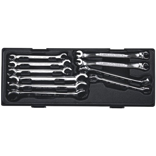 JTC 10PCS フレアナットレンチ