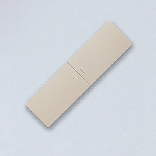 プラパート スライドカバーコンセント・ダブル 樹脂