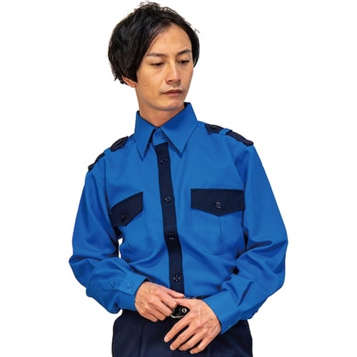 岡潮 警備シャツ2720(秋冬)ユニセックス S