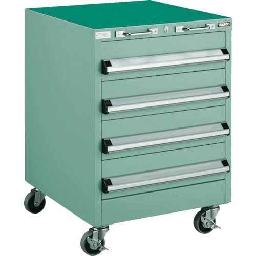 TRUSCO キャビネットワゴン 500X550X