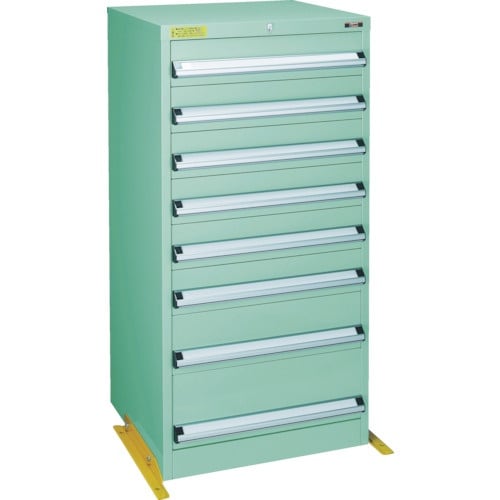 TRUSCO VE6S型中量キャビネット 転倒防止