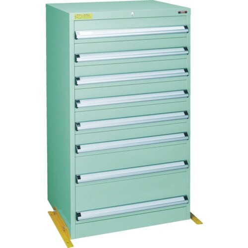 TRUSCO VE7S型中量キャビネット 転倒防止