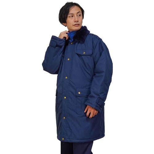 岡潮 警備防寒コート3700 (ユニセックス) 3