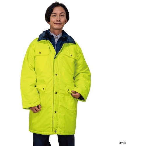 岡潮 警備防寒コート3730 (ユニセックス) L