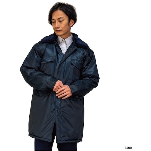 岡潮 警備防寒コート3600 (ユニセックス) L
