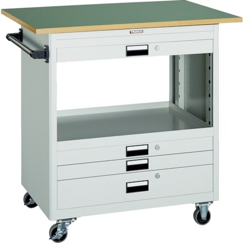 TRUSCO スチール製ワゴン(溶接一体構造) ツ