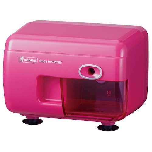 DEBIKA 電動えんぴつけずりVー05ピンク