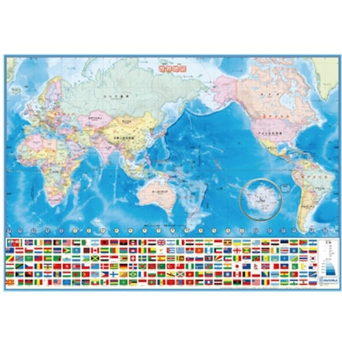 DEBIKA いろいろ書ける!消せる!世界地図