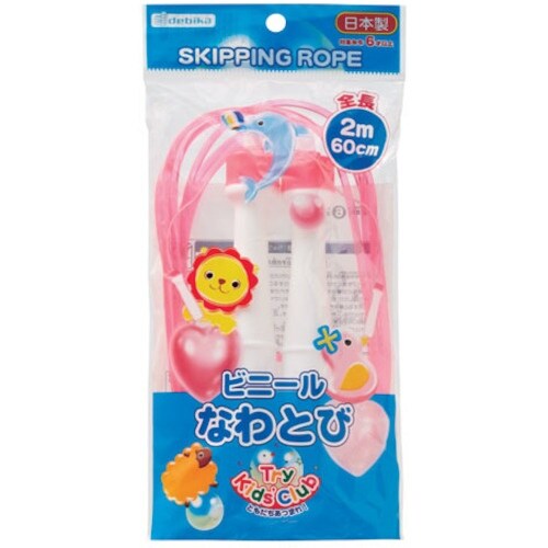 DEBIKA ビニールなわとびピンク