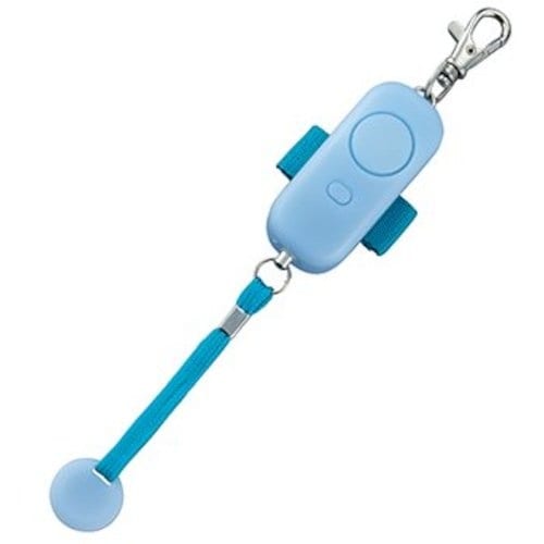 DEBIKA 光る!耐衝撃非常用ブザーライトブルー