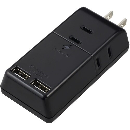 YAZAWA 雷ガード付トリプルタップ3AC+2U